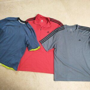 Adidas Athletic Shirts Bundle - Set of 3